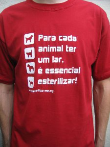 T-Shirt Esterilizar